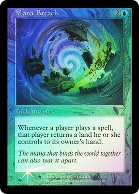 MTG FOIL Mana Breach  - 7th Edition #085