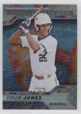 2023 Upper Deck Goodwin Champions Platinum Chameleon 34/49 Druw Jones #P19 04x2
