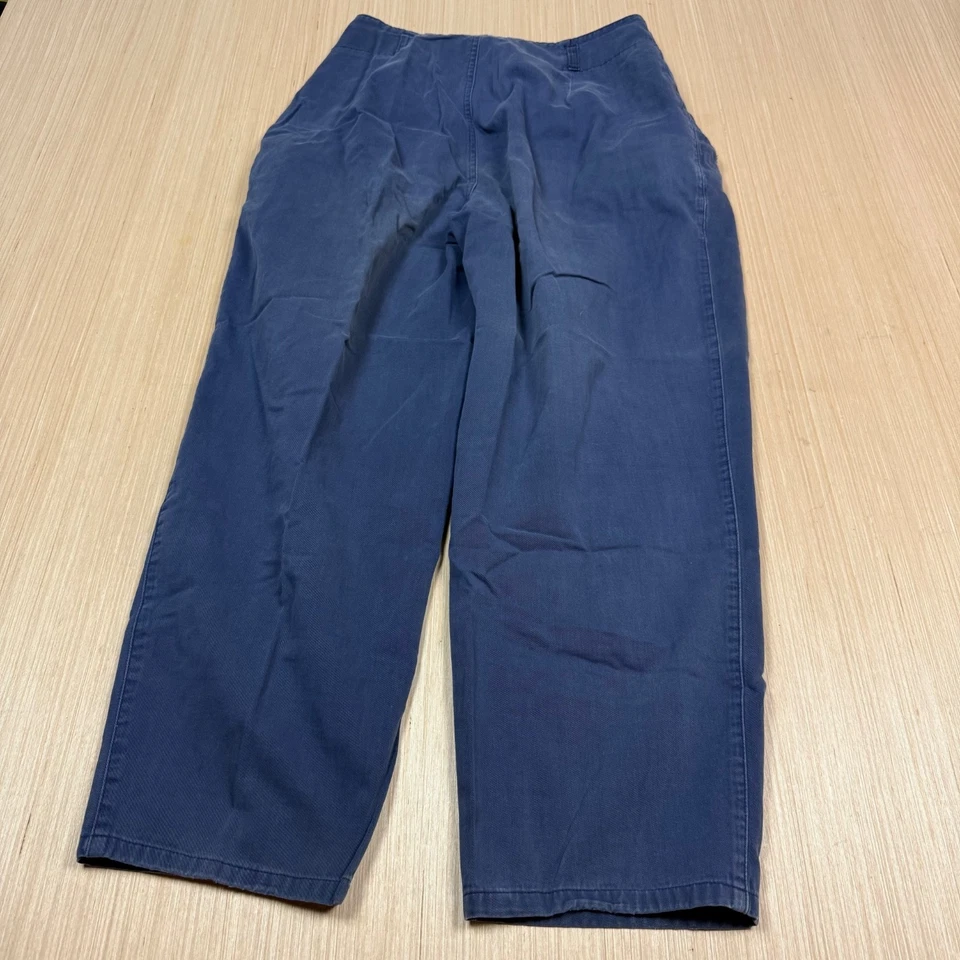 Vintage 80s 90s Parachute Pants Pleated baggy Union Bay men's 30x26 wide leg - Image 3 of 4