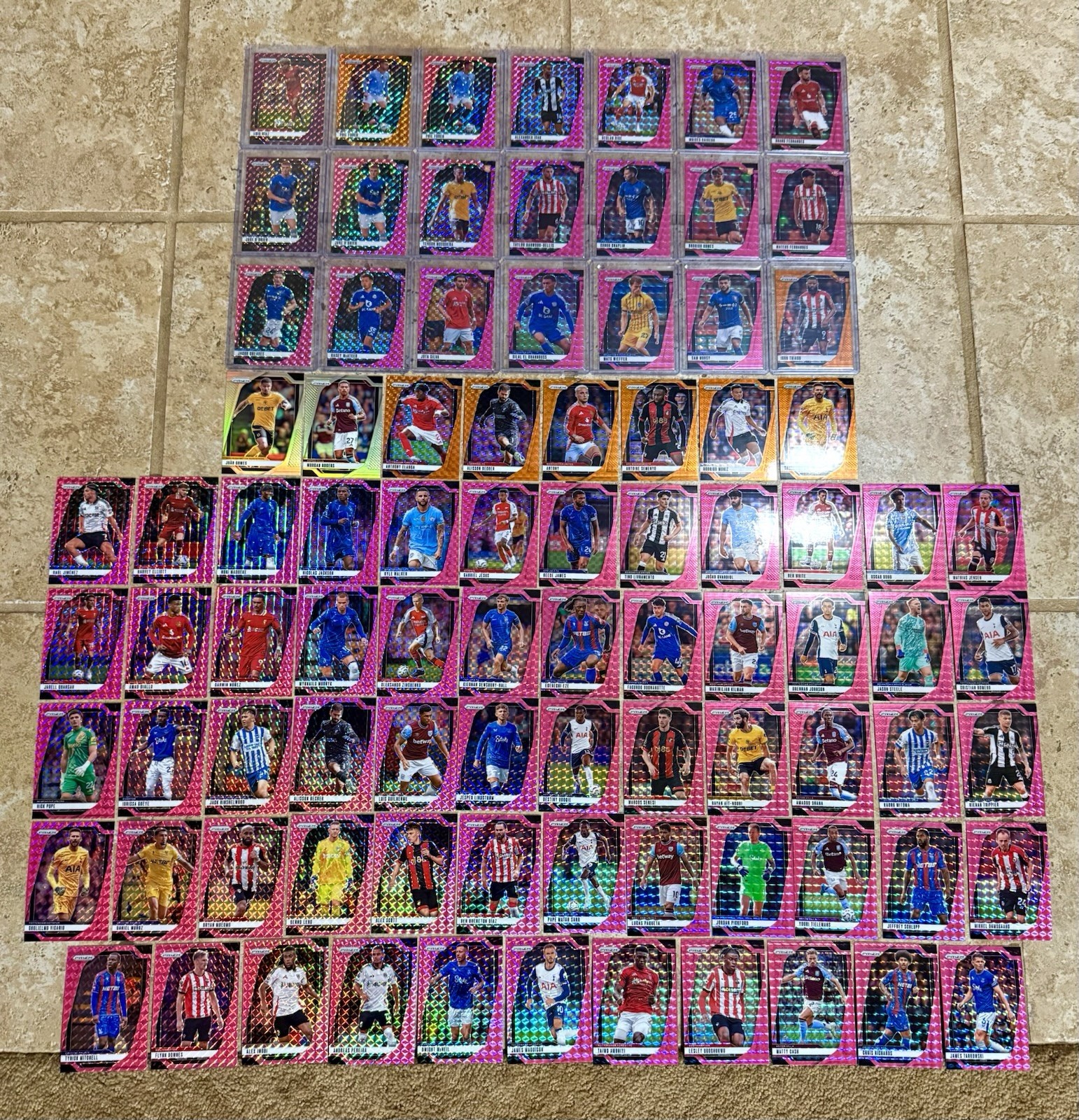 2024 Panini Prizm Premier League Luis Diaz Prizm Rookie Numbered Lot 🔥 88 Cards