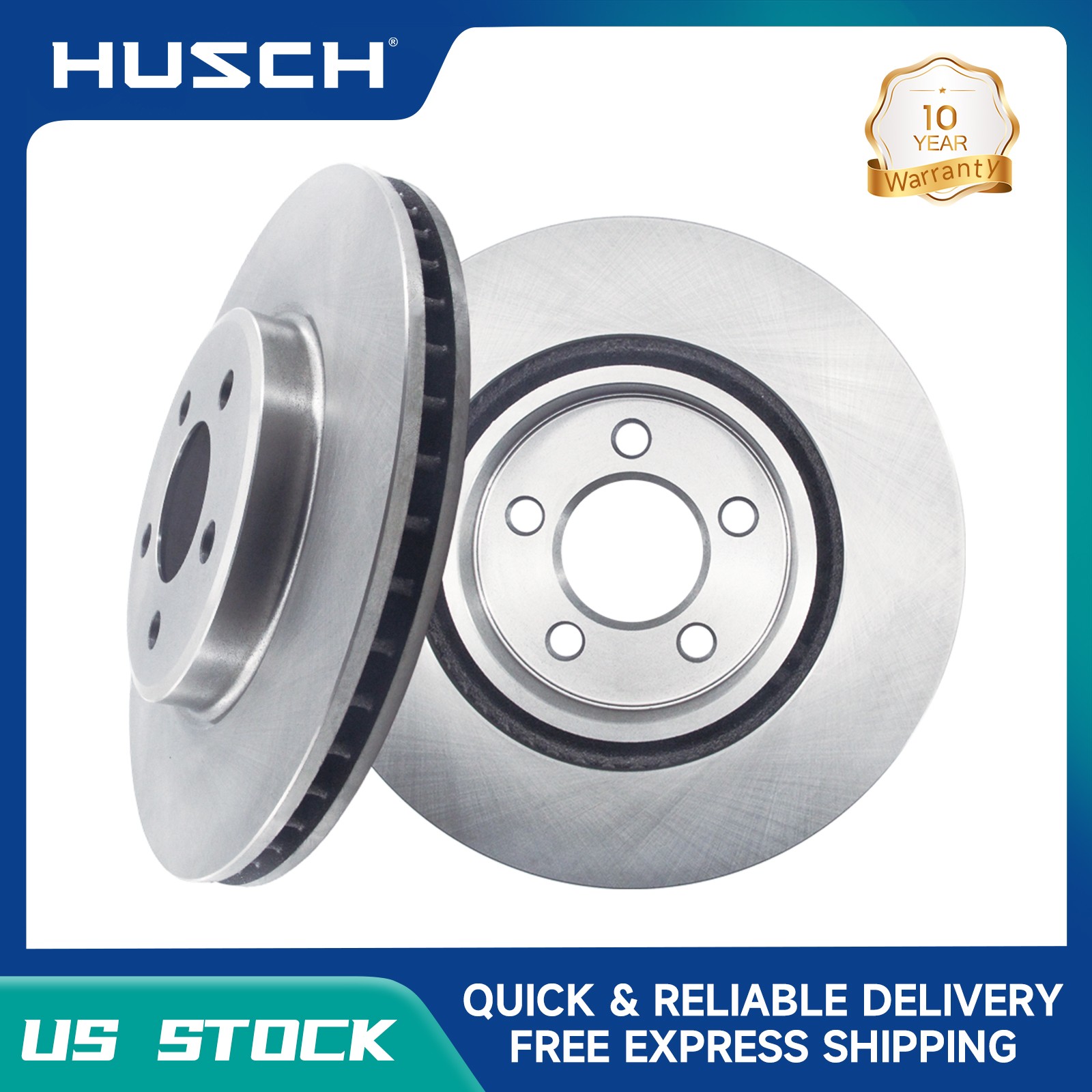 Front Premium Replacement Brake Rotors for Chrysler 300 2005 - 2023