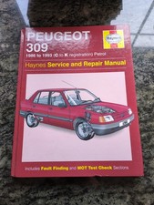 Haynes Manual ? Peugeot 309 Petrol (1986?1993) ? Service & Repair ? No. 1266