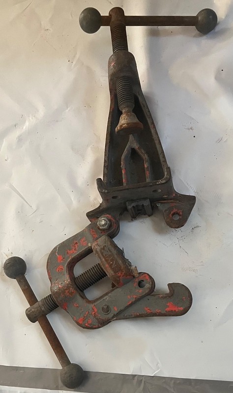  PIPE VICE Original NYE  Genuine  Portable for pipe size 1/8"-1  1/2" USA No 900