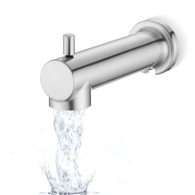 Slip on Extra Long Tub Spout with Diverter Universal Tub Diverter Spout for 1...