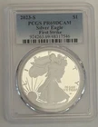2023-S Proof $1 American Silver Eagle PCGS PR69DCAM FS Blue Label