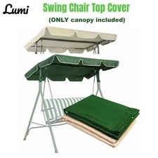 Swing Canopy Replacement Seat Garden Patio Sunproof Top Cover Hammock 77"x49"