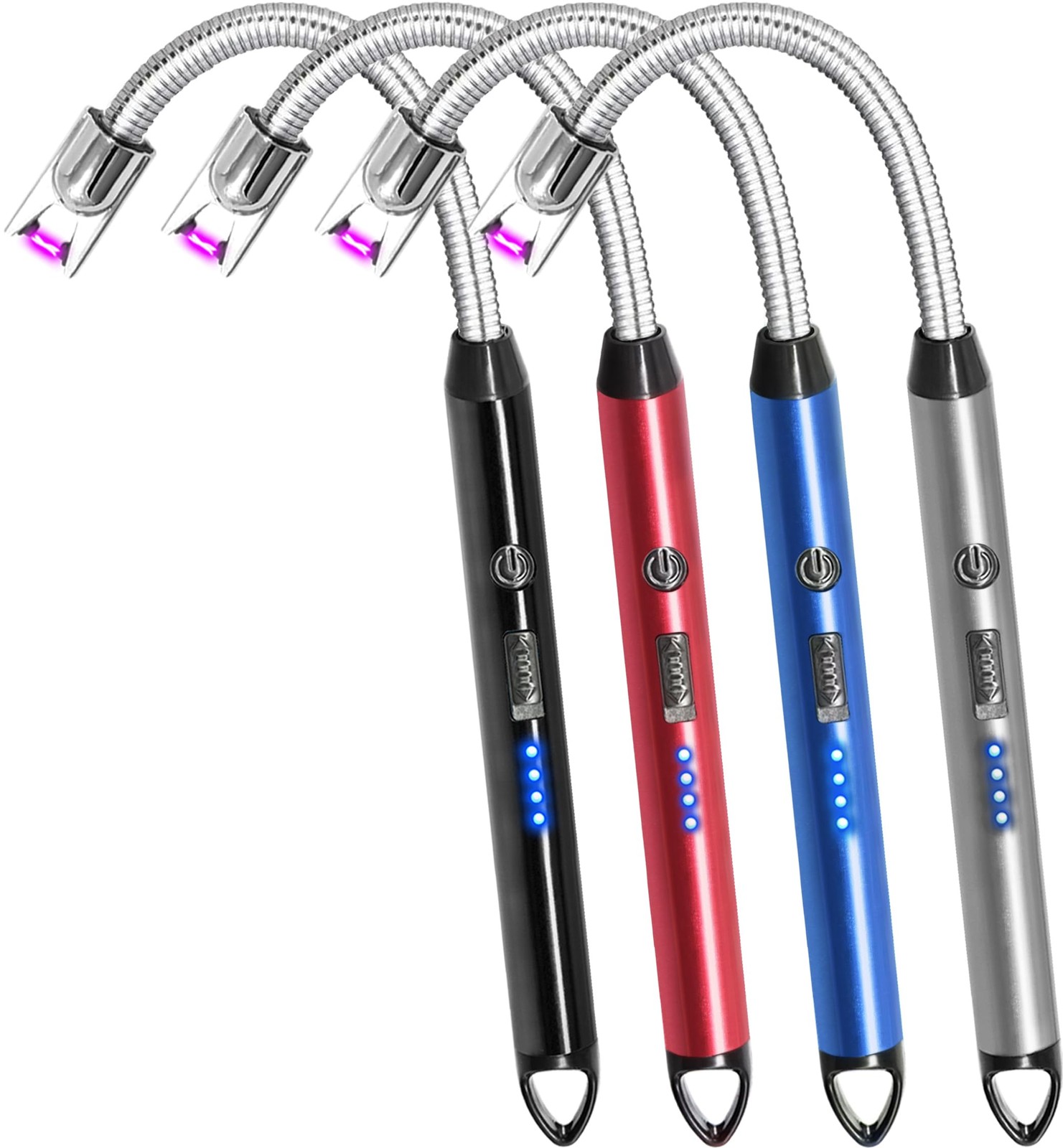 Electric Rechargeable Arc Windproof Lighters Flexible N...