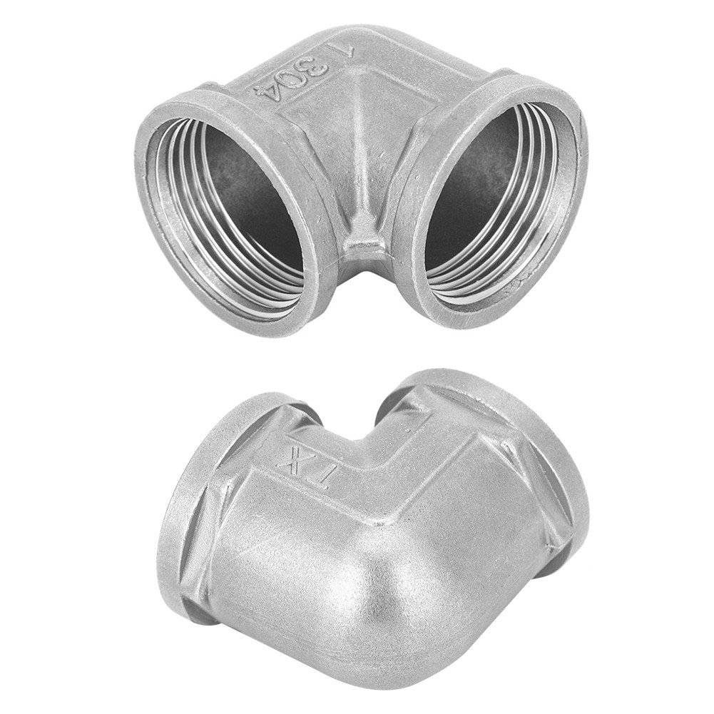 32mm/1.26in Diameter Internal Threaded Pipe Elbow Connector Threaded Connector