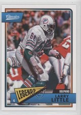 2018 Panini Classics Legends Blank Back 9/50 Larry Little #144 HOF fm0