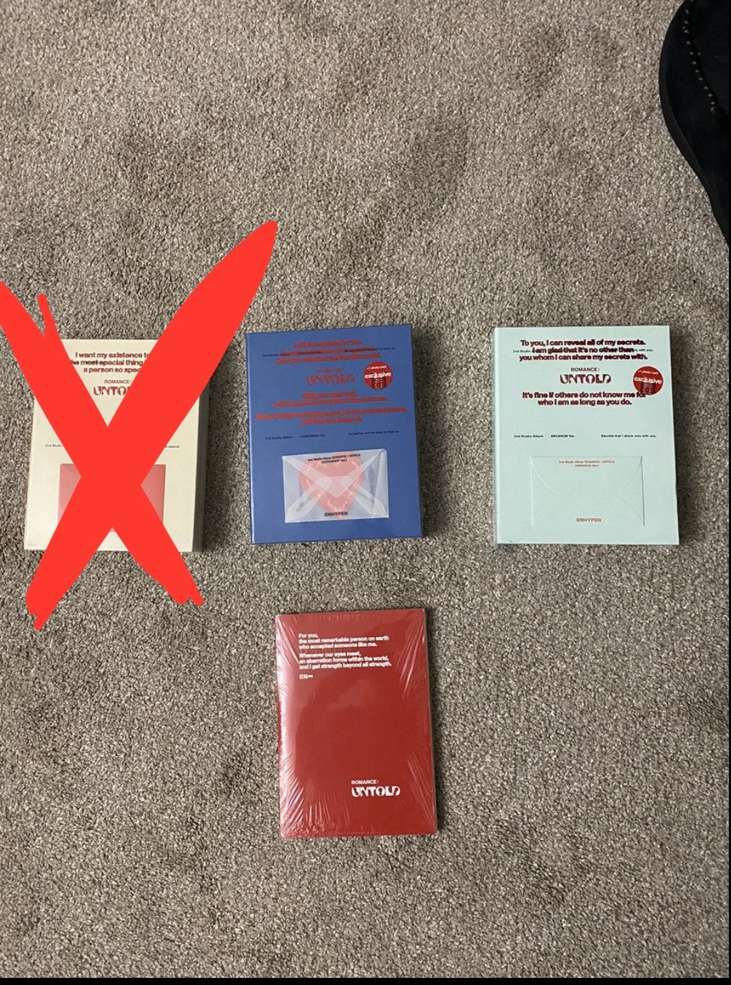 Enhypen - Romance : Untold 2nd Album Standard + Untold [ENGENE Ver.]