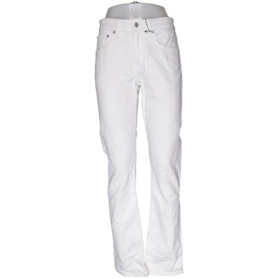 Lager 157, Jeans, Größe: 32/34, Slimmy, Weiß, Baumwolle/Elasthan, Einfarbig #ACo