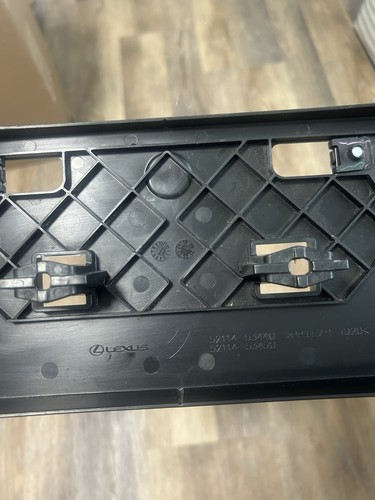 2021 2022 2023 2024 LEXUS IS350 F SPORT FRONT LICENSE PLATE FRAME BRACKET OEM - Picture 2 of 5