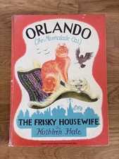 Kathleen Hale Orlando The Marmalade Cat The Frisky Housewife 1st edition 1956