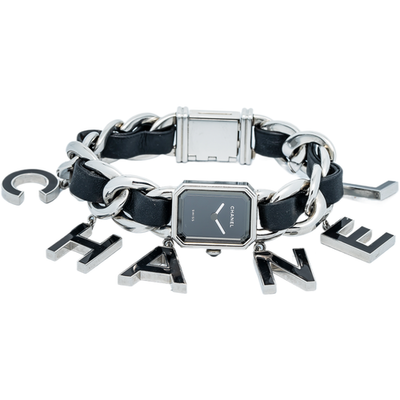 miyu CHANEL CLAT PREMIER トライアルセット Chanel Premiere H7471 LIMITED RELEASE Stainless Black Dial Quartz