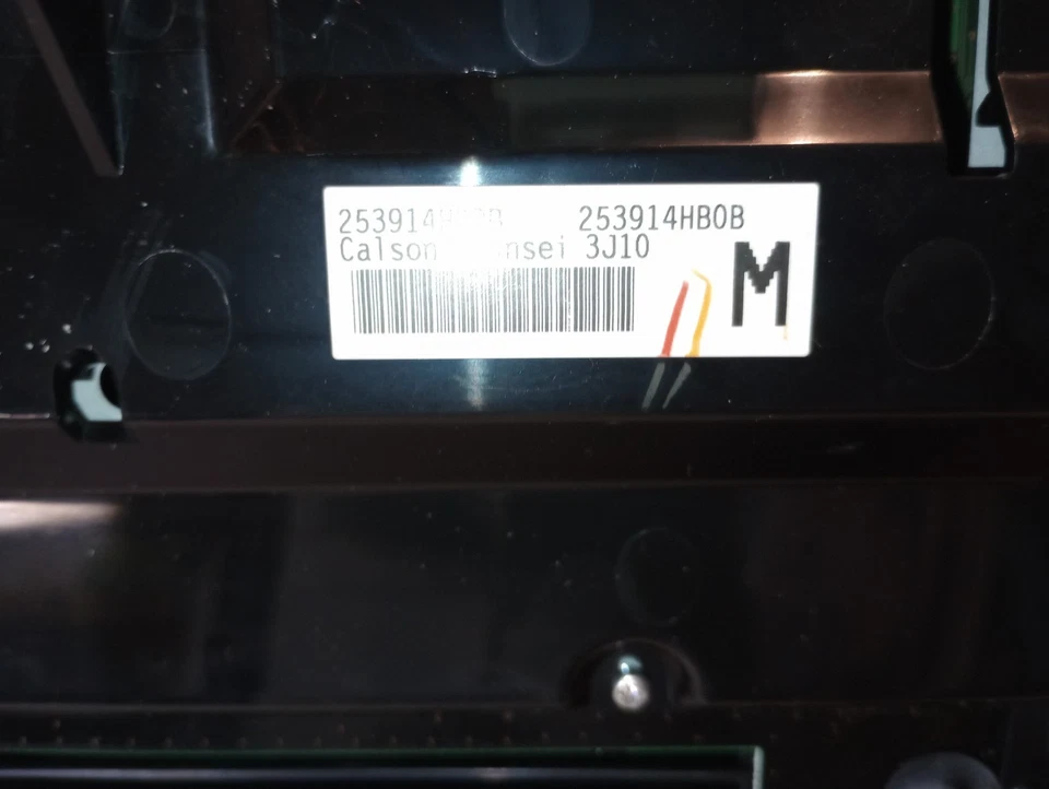 Infiniti Q50 2014 climatizador control de temperatura 253914HBOB Foto 4 de 4