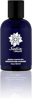 (Duty-free US) Sliquid Organics Natural Satin Lubricant, 4.2 Ounce