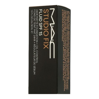 MAC Studio Fix Fluid SPF 15 24H Matte Foundation NW25 30ml