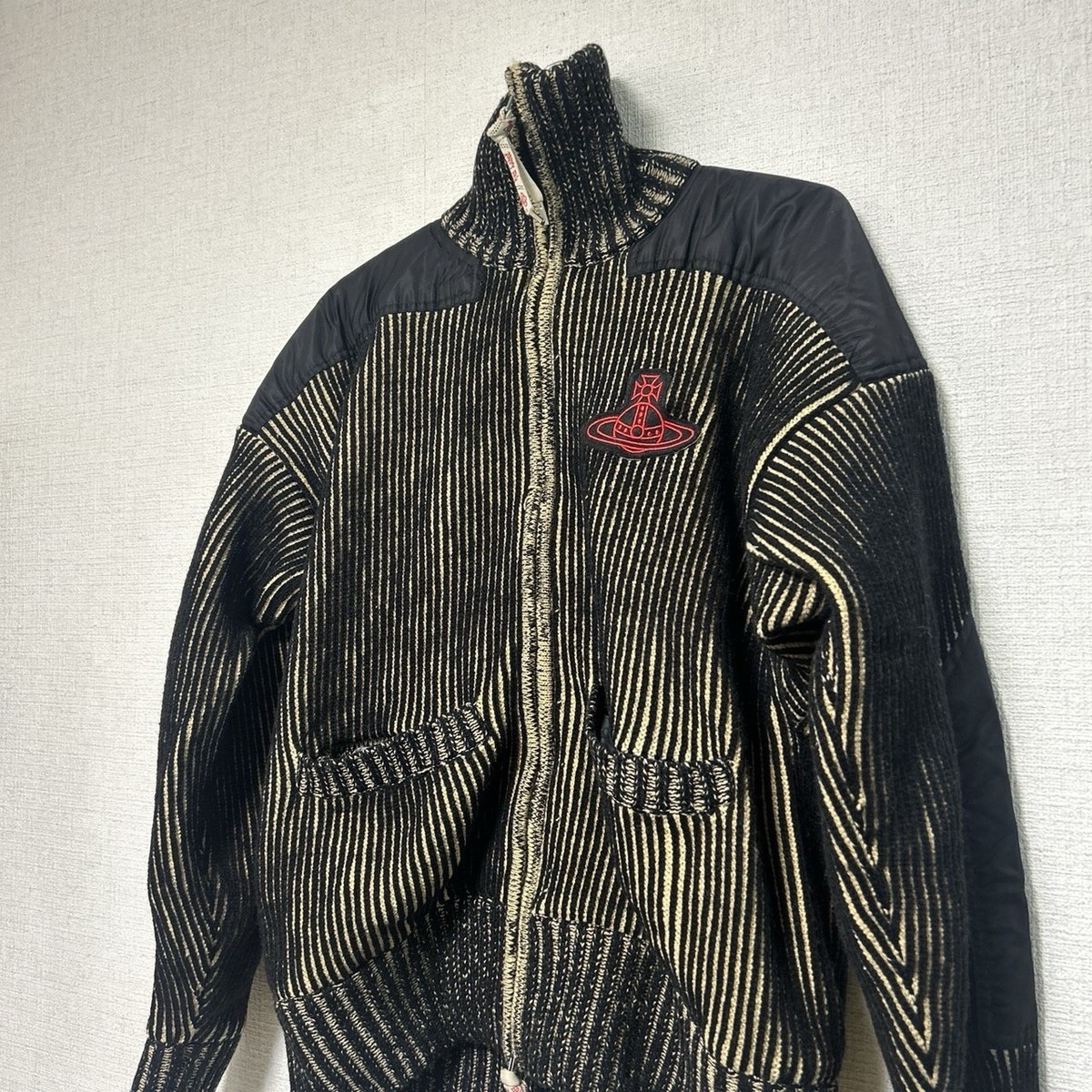 VIVIENNE WESTWOOD ジップアップジャケット グレー S Vivienne