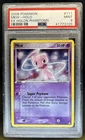 2006 Pokemon EX Holon Phantoms Mew #111/110 PSA 9