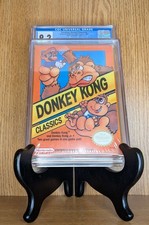 Donkey Kong Classics (Nintendo NES) CGC 9.2 A+ NEW Sealed
