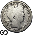 1897-O Barber Half Dollar, Key New Orleans Issue