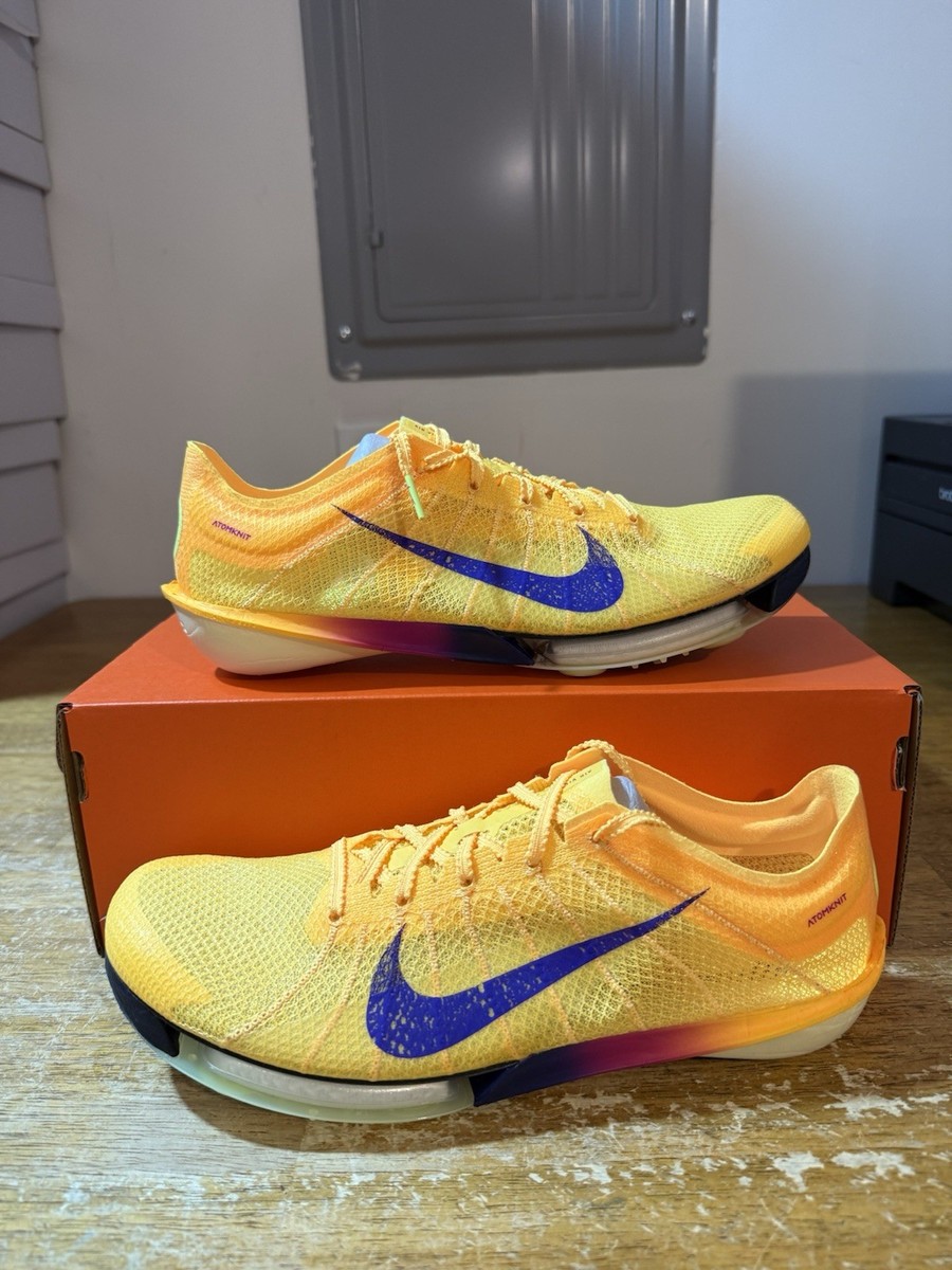 Mens Size 9-Nike Victory 2 track spikes - Citron Pulse/Volt