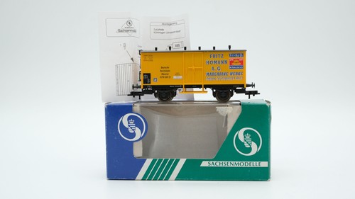 Sachsenmodelle H0 16264.1 Kühlwagen "Homann" DRG | Zustand: Gebraucht