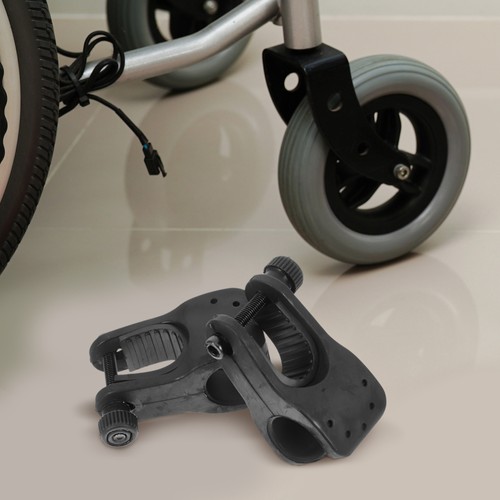 2pcs Rubber Crutch Holder Wheelchair Cane Holder Mobility Scooter Crutch - Bild 4 von 12