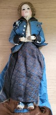 Antique doll - French Poupee Fashion Bisque Head doll - 15