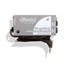 Radial StageBug SB-5 1-channel Passive Laptop Direct Box