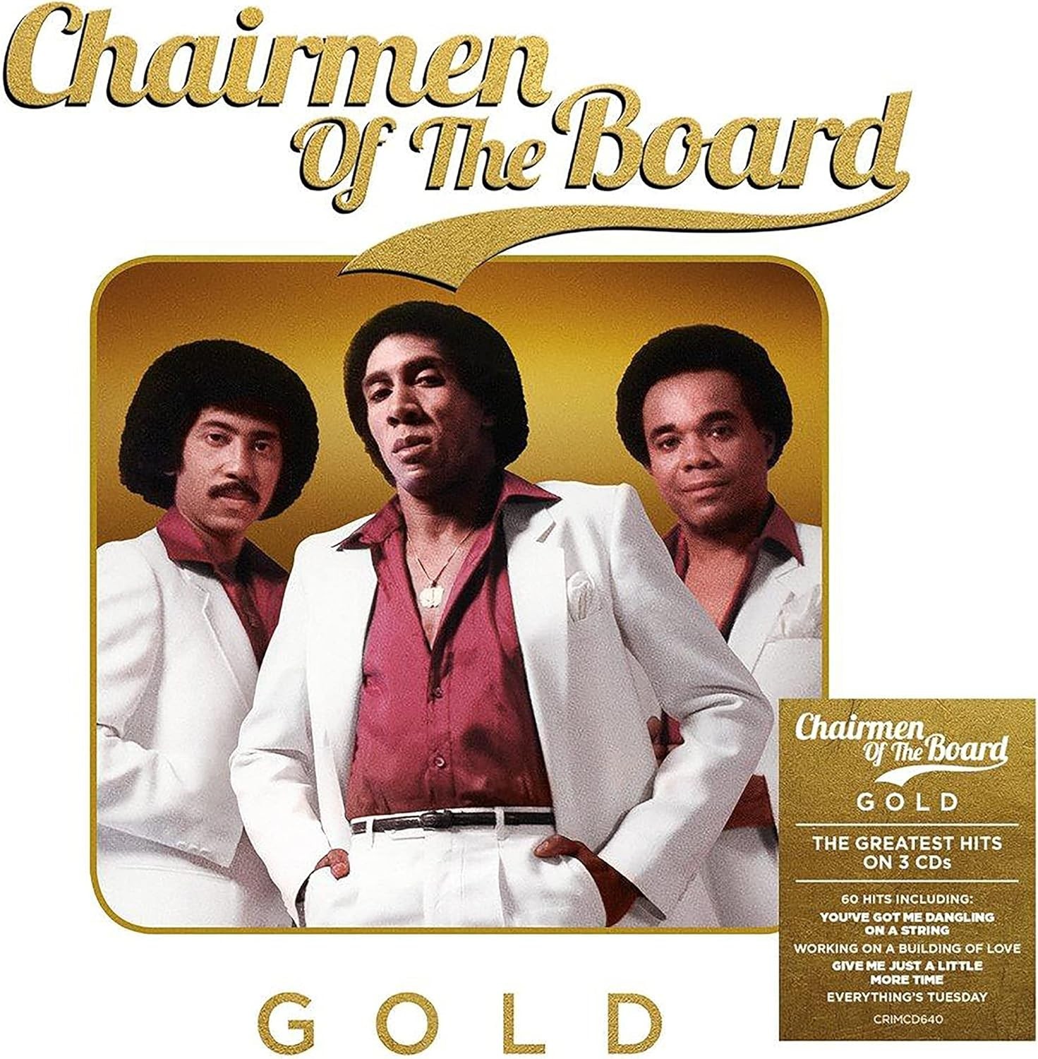 Chairmen of the Board - Gold (2019)  3CD  NEW/SEALED  SPEEDYPOST
