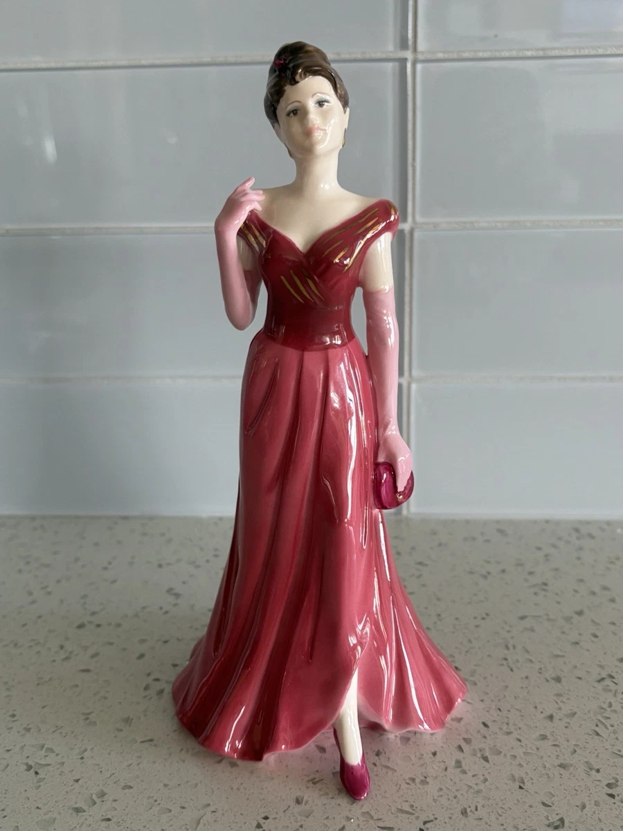 Coalport Ladies of Fashion Figurine - Lady In Red | eBay
