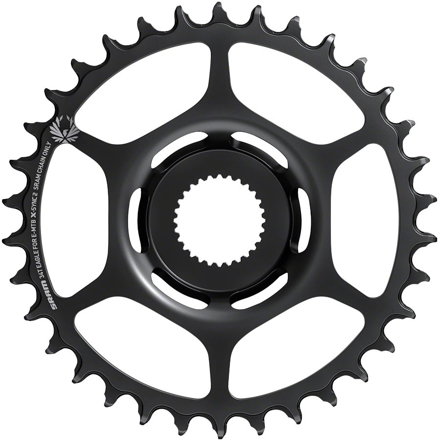 SRAM 34t Bosch с прямым креплением 1112-ступенчатая цепь X-Sync2 Eagle черная 4890₽