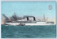 c1910 Honolulu Hawaii HI Vintage Postcard Steamer Steamship Los Angeles Company