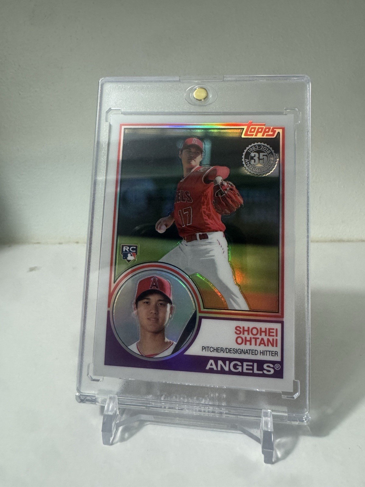 2018 Topps - Silver Pack 1983 Topps Design Chrome Series 2 Shohei Ohtani #51