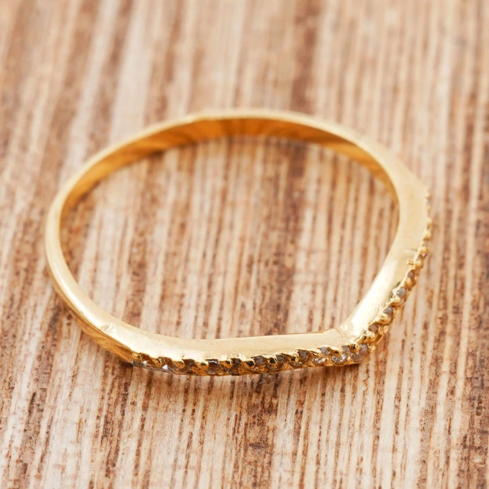 Ring 750 Gold 18 Kt Gelbgold Damen Goldring Wert 490,- - Bild 4 von 4