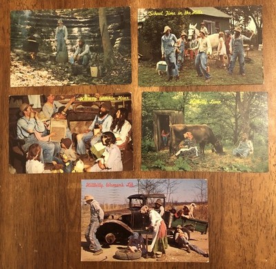 5 Hillbilly Humor Postcards (WP18)