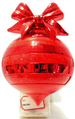 Bath Body Works RED CHRISTMAS ORNAMENT Wallflower Plug In Diffuser Unit, NEW
