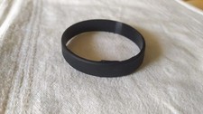 Vintage Collectible Black Silicone Bracelet