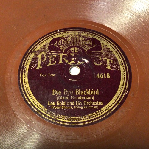 78 RPM "BYE BYE BLACKBIRD/SHE'S A CORN-FED INDIANA GIRL"- LOU GOLD/MAL HALLETT - - Picture 2 of 4