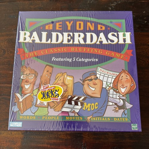 Beyond Balderdash Board Game 1997 Parker Brothers - Brand New, Unopened - 第 1/3 張圖片
