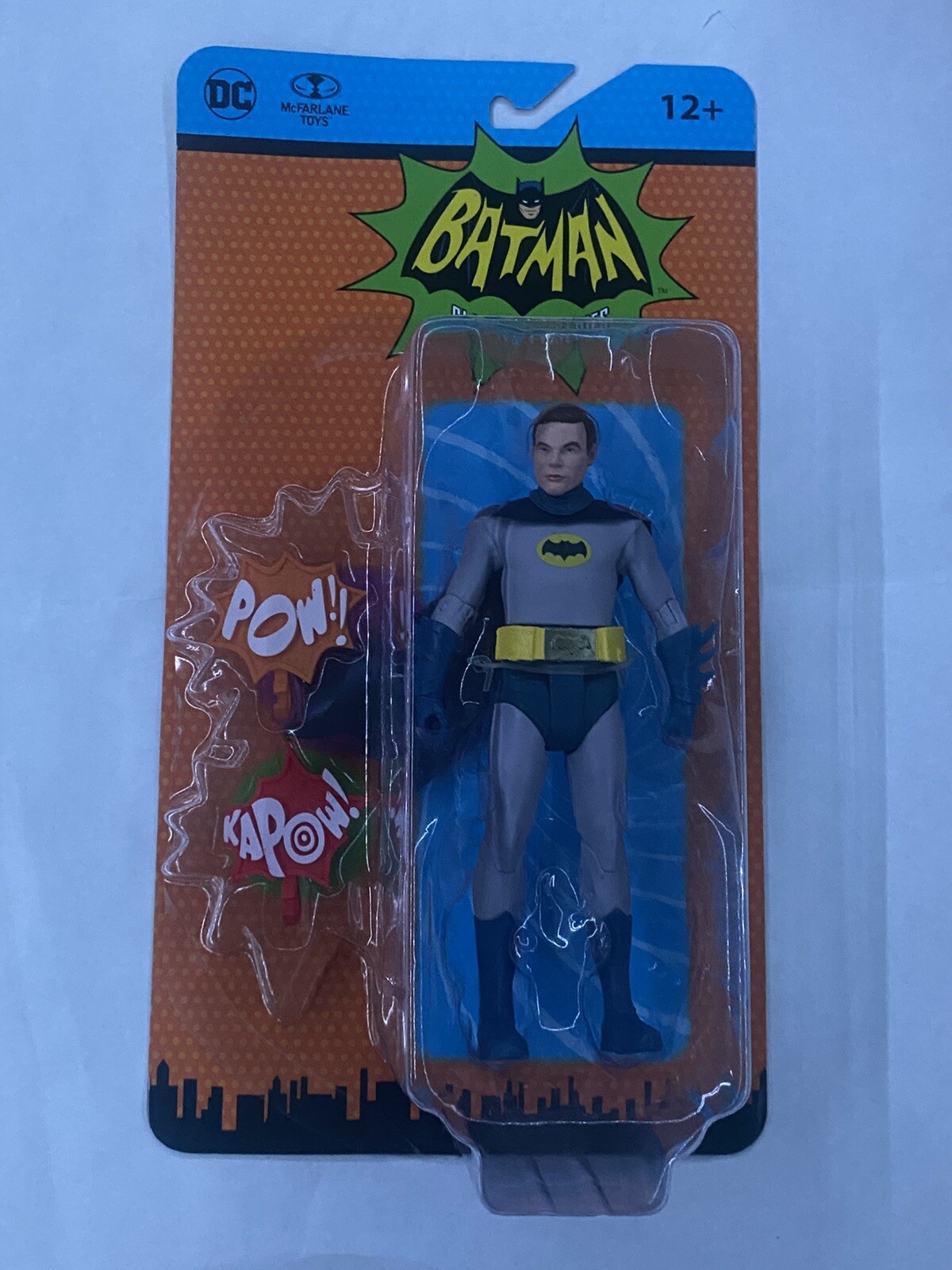 McFarlane Toys Batman Retro 1966 Classic TV Series Batman UnmaskedAction Figure
