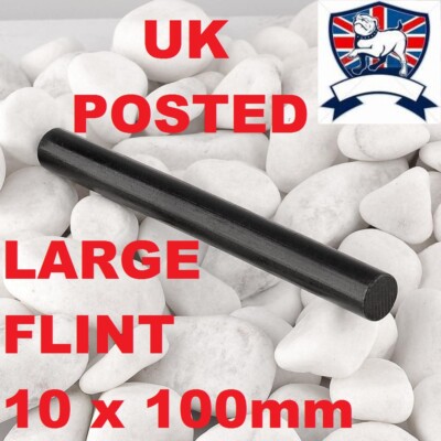 4'' FLINT STEEL FERRO MAGNESIUM STAB 10mm x 100mm FEUERANZÜNDER STARTER SURVIVAL