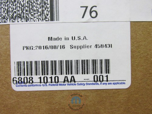 Dodge Ram 3500 Dually Chrome Front and Rear Center Hub Cap Set Covers OEM MOPAR - Picture 10 of 12