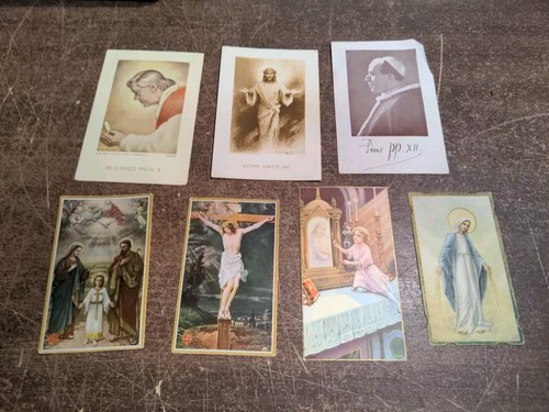 1942 Key of Heaven A Manual of Devotion for Devout Catholics + 7 Cards Bookmarks - Picture 2 of 24