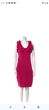 VALENTINO RED RUNWAY DRESS SIZE-XS