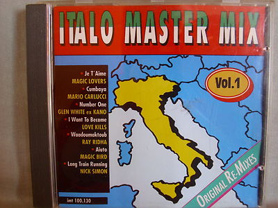 Italo Master Mix Vol.1- Original Re-Mixes- IMTRAT 1990- No Barcode