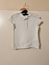 1 x MÄDCHEN 5-6 Jahre (110-116 cm) weißes P...