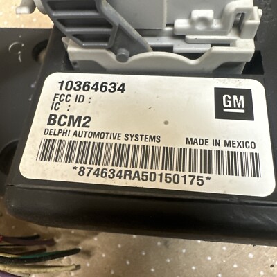 2005 2006 GMC Canyon Colorado BCM Body Control Module 10364634 | eBay