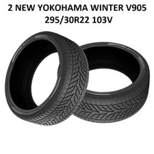 2 New Yokohama Bluearth Winter V905 2953022 103v Snow Tires